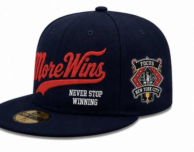 MoreWins hat side patch